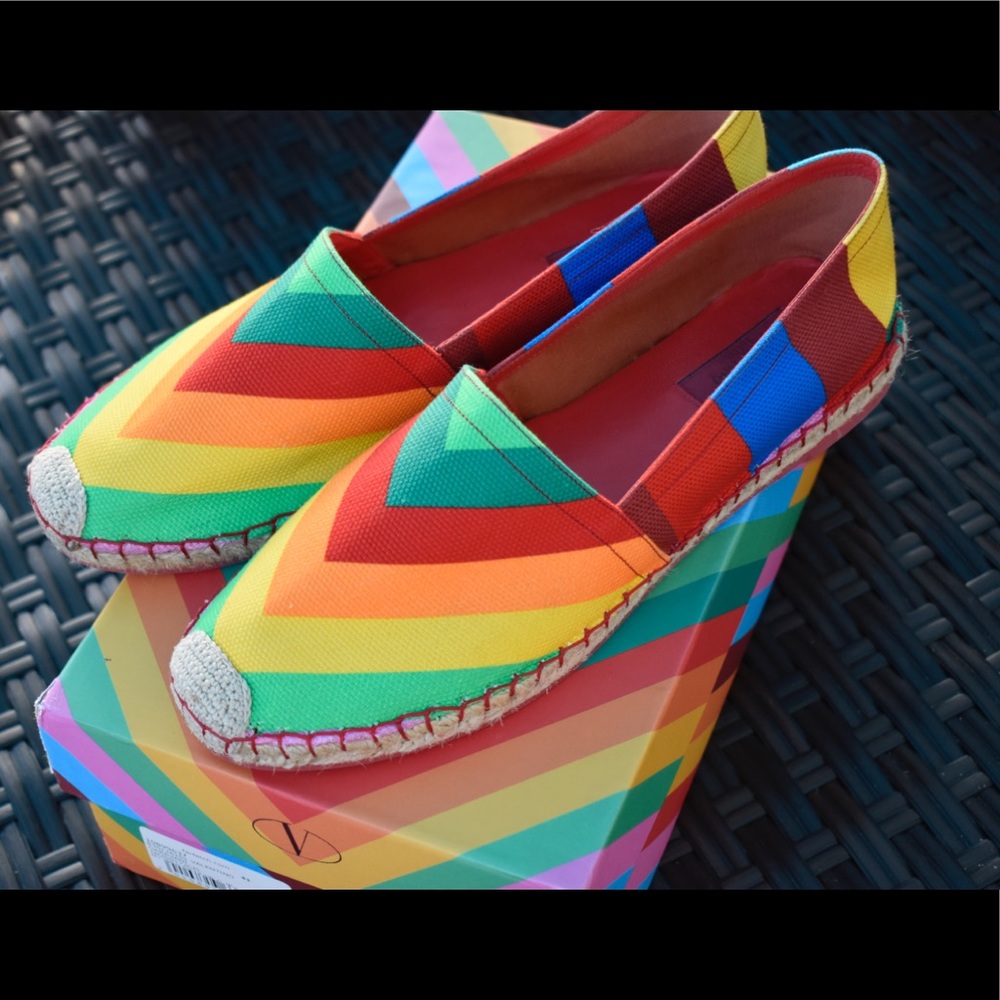 Valentino Rainbow 1975 Espadrilles 41 made in Spain